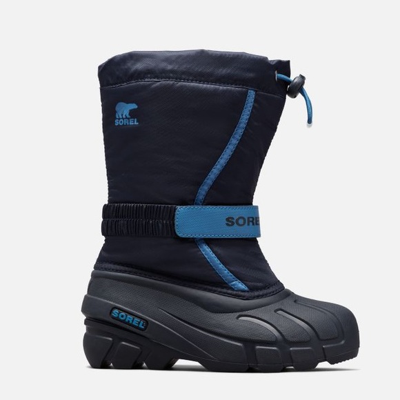 Sorel Shoes Sorel Youth Flurry Snow Boots Size 2 In Blackblue